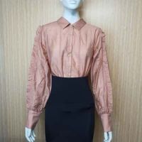 Wish The Label - Pink, Ruffle Sleeves Top - Size 12/M