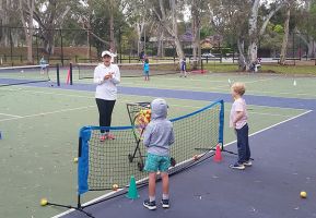 tennis lessons for children adelaide James Partington Tennis Clinics