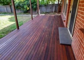 Low Merbau deck, Melrose Park