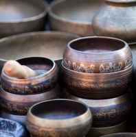 Tibetan singing bowls