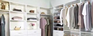 Maximise the storage space in your walk-in robe, yet still get easy access to your clothes.