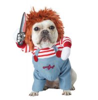 Dog Halloween Costume Chucky