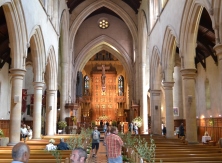 celebrating communion adelaide St Peter's Cathedral