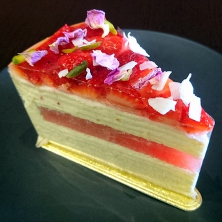 Strawberry Watermelon Mille Crepe