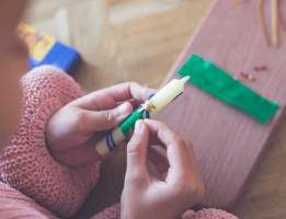 Christmas Crafting with Oskar's Wooden Ark